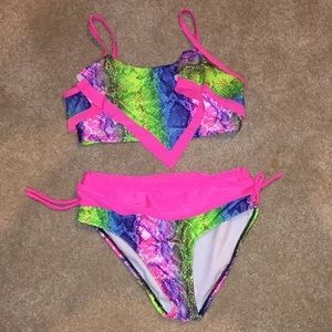 Mermaid scale bikini Never Worn